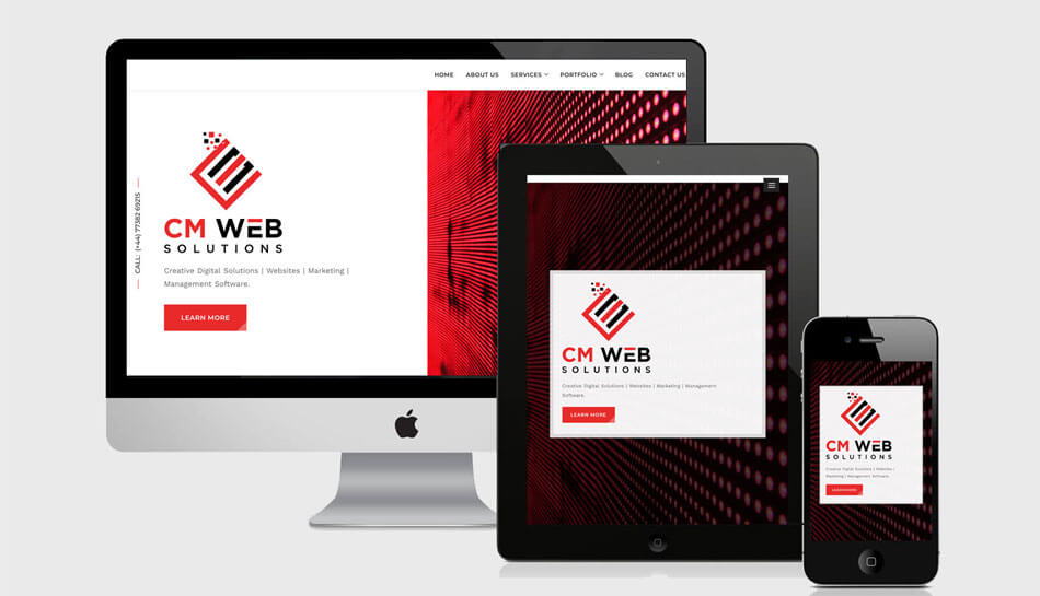 Responsive Web Design using Bootstrap Framework by CM Web Solutions