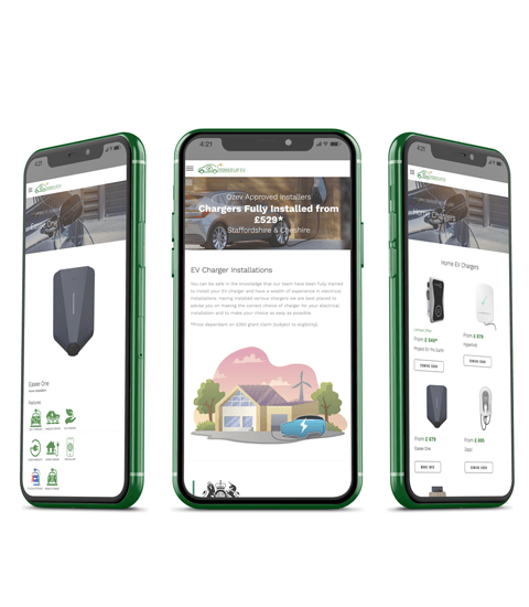 Power Up EV Project Completed by CM Web Solutions